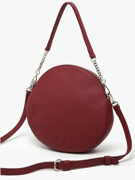 Sac Porté épaule Anna Cuir Nathan baume Violet nathan 9 vue secondaire 2