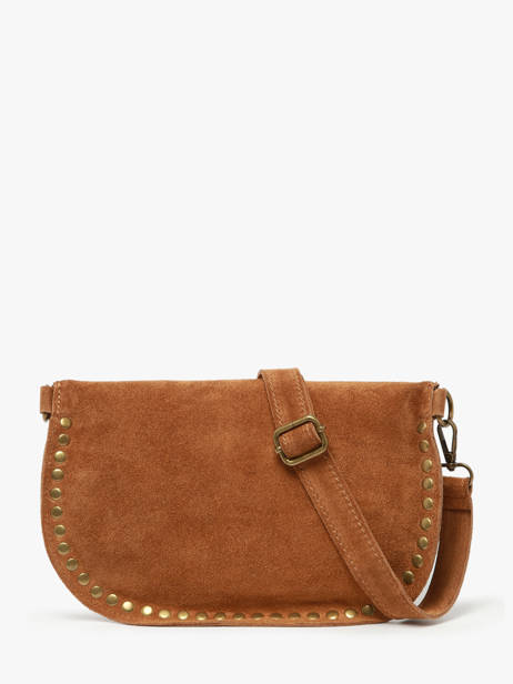 Sac Banane Milano Marron velvet VE24112 vue secondaire 3