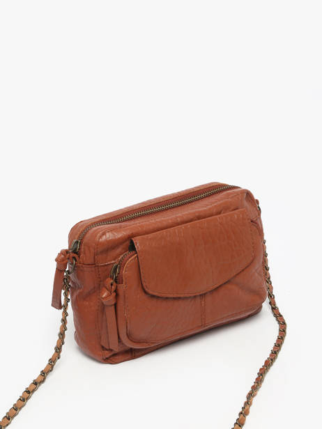 Sac Bandouliere Naina Cuir Pieces Marron naina 17063358 vue secondaire 2