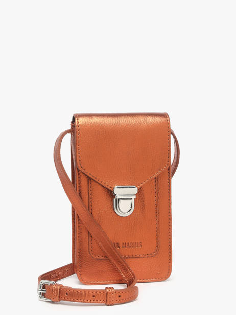 Sac Bandoulière Ginger Cuir Paul marius Marron ginger TELEPGIN vue secondaire 1