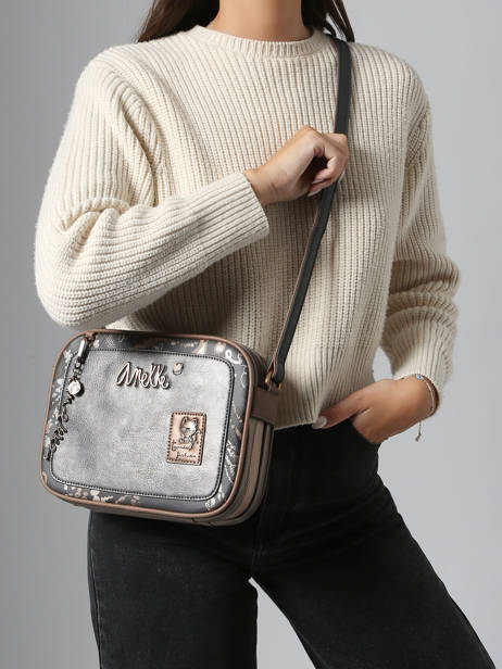Sac Bandoulière Real Anekke Gris real 41783188 vue secondaire 1