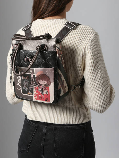 Sac à Dos Anekke Gris mademoiselle 41805288 vue secondaire 1
