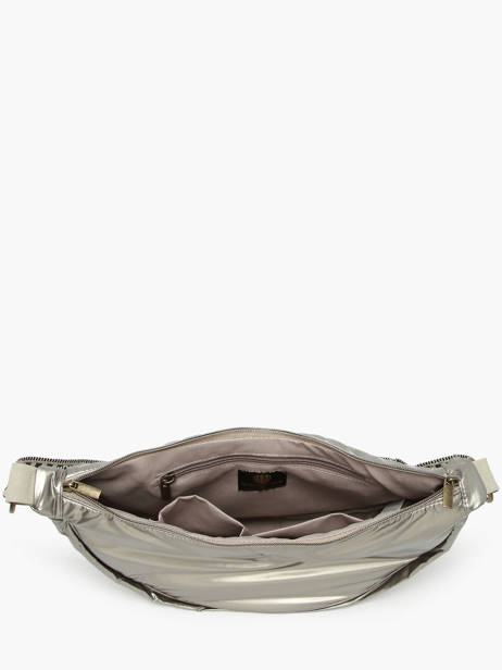 Sac Bandoulière Doudoune Le voyage en panier Argent doudoune AHP230 vue secondaire 2