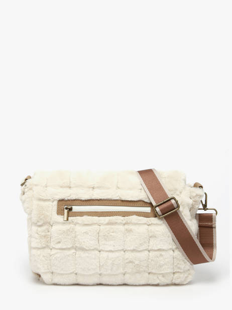 Sac Bandoulière Quadri Le voyage en panier Beige quadri AHP270 vue secondaire 4