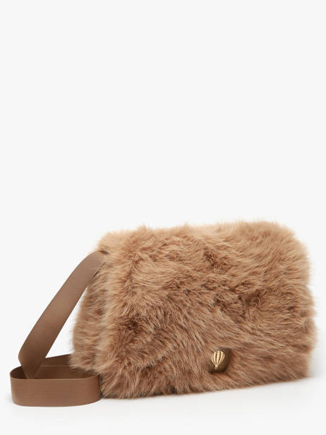 Sac Bandoulière Doudou Polyester Le voyage en panier Beige doudou AHP266 vue secondaire 1