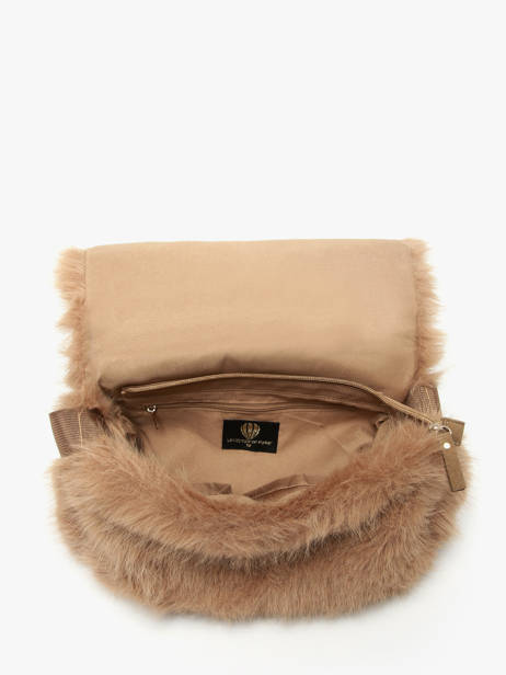 Sac Bandoulière Doudou Polyester Le voyage en panier Beige doudou AHP266 vue secondaire 3