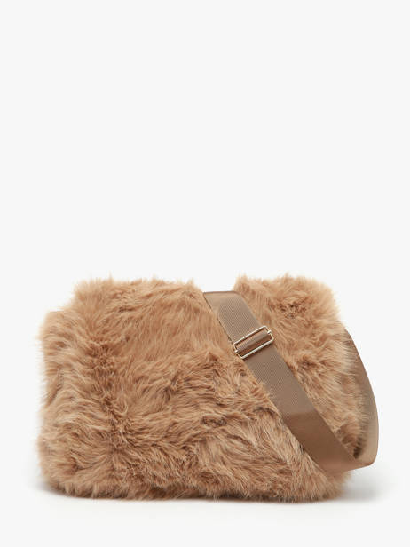 Sac Bandoulière Doudou Polyester Le voyage en panier Beige doudou AHP266 vue secondaire 4