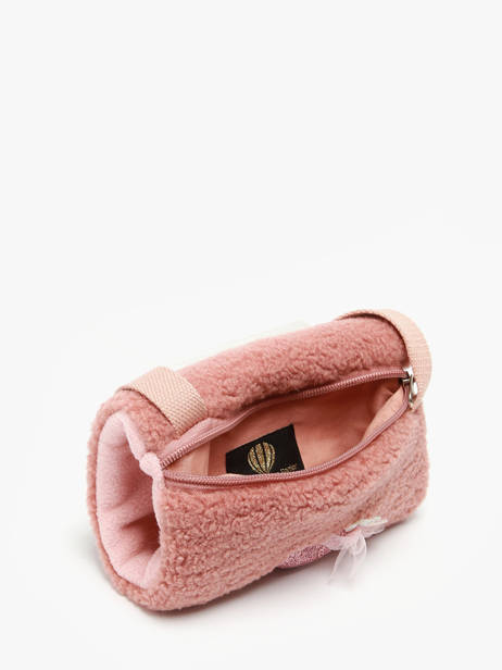 Sac Bandoulière Le voyage en panier Rose kids AHP301 vue secondaire 2