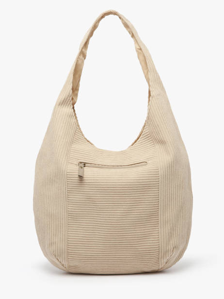 Sac Porté épaule Velours Polyester Le voyage en panier Marron velours AHP243 vue secondaire 4