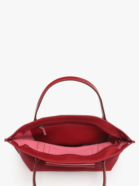 Shoulder Bag Maya Leather Lancaster Red maya 88 other view 3
