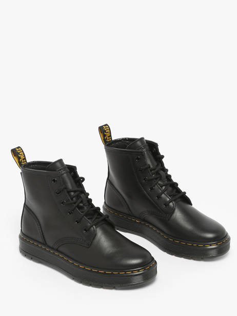 Bottines Brookline Chukka En Cuir Dr martens Noir boy 41550001 vue secondaire 2
