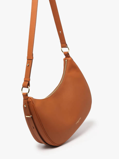 Shoulder Bag Donna Aria Leather Lancaster Brown donna aria 77 other view 2