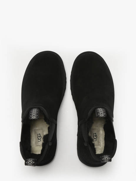 Boots Neumel Chelsea En Cuir Ugg Noir men 1121644 vue secondaire 3