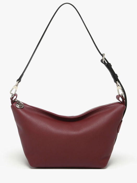 Longchamp Besace longchamp cuir Messenger bag Violet