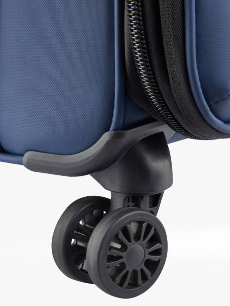Softside Luggage On Wheels Maubert 2.0 Delsey Blue maubert 2.0 3813821W other view 2