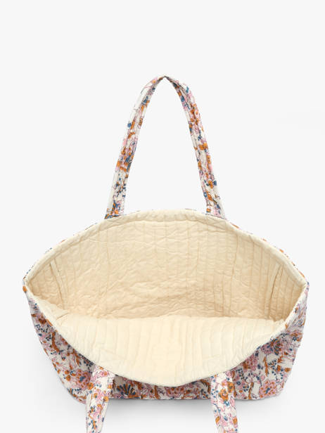 Shoulder Bag Floral Cotton Bindi atelier Multicolor floral MS other view 3