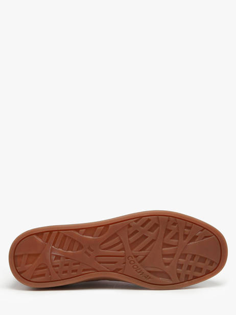 Sneakers Goal En Cuir Coolway Marron men 8623594 vue secondaire 4