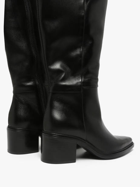 Bottes à Talon En Cuir Mjus Noir women L39303 vue secondaire 2