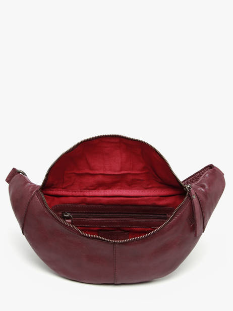 Sac Banane Heritage Cuir Biba Violet heritage HAK5L vue secondaire 3