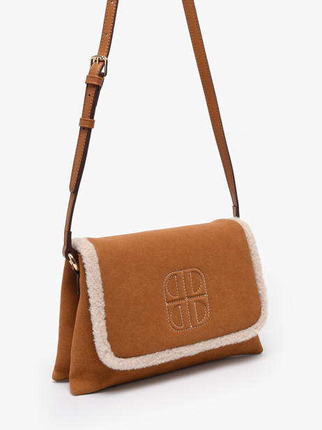 Sac Bandoulière Brit Laurent david Marron ld bags 885 vue secondaire 2