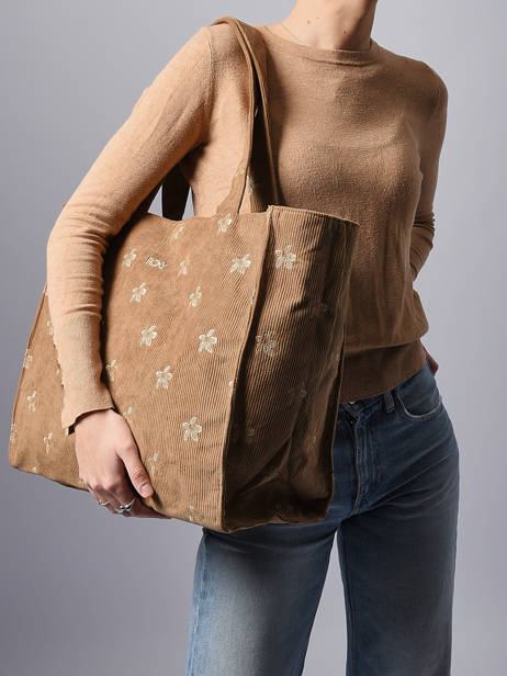 Sac Porté épaule 1 Compartiment Roxy Marron back to school RJBP4936 vue secondaire 1