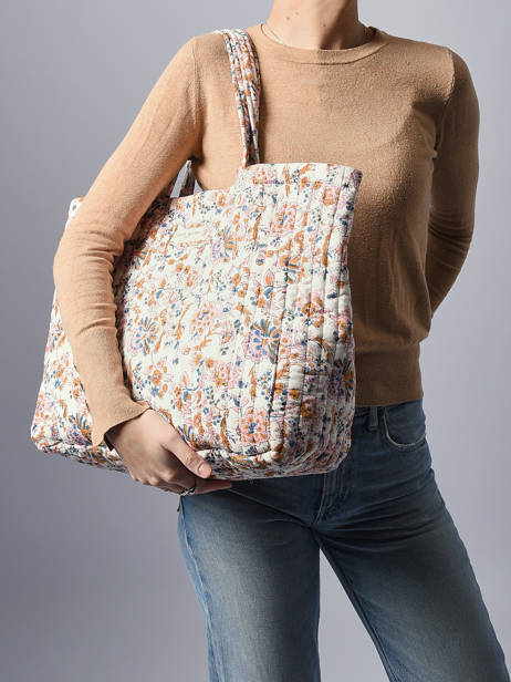 Shoulder Bag Floral Cotton Bindi atelier Multicolor floral MS other view 1
