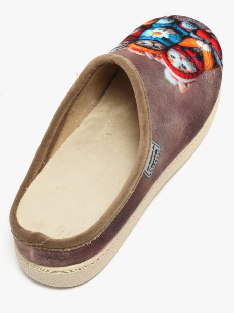 Chaussons La maison de l'espadrille Beige women 8 vue secondaire 2