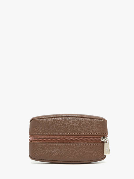 Porte Monnaie Cuir Hexagona Marron confort 461031 vue secondaire 2