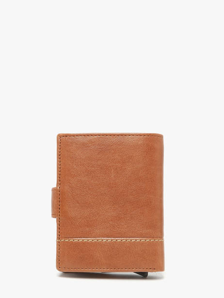 Portefeuille Porte-monnaie Cuir Maverick Marron rough gear MAVRG063 vue secondaire 2