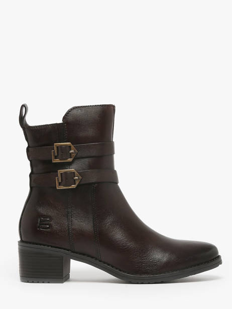 Heeled Boots In Leather Tt. bagatt Brown women 41006100