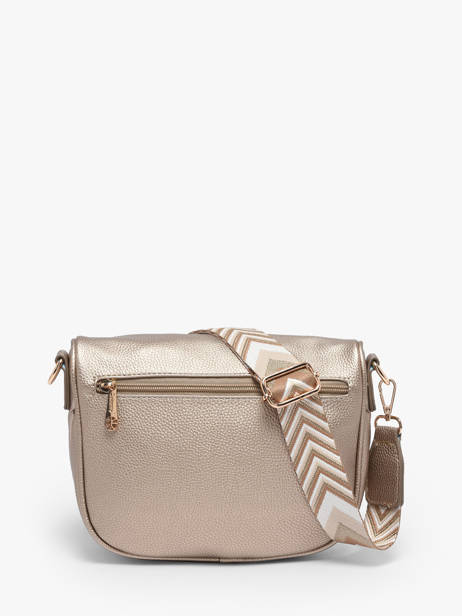 Sac Banane Miniprix Or sangle Z83047 vue secondaire 3