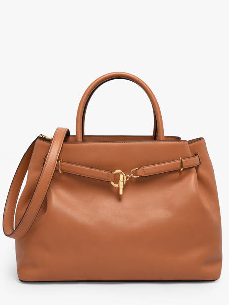 Large Leather Blake Satchel Lauren ralph lauren Brown blake 31P03417