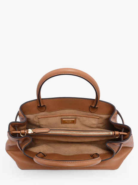 Large Leather Blake Satchel Lauren ralph lauren Brown blake 31P03417 other view 3