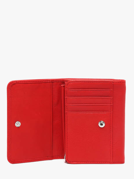 Porte-monnaie Cuir Arthur & aston Rouge ange 164 vue secondaire 2