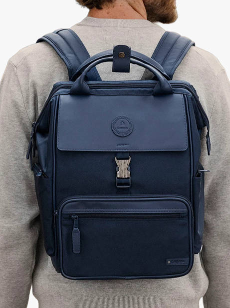 Business Backpack Adventurer Bold Cabaia Blue bold M other view 1