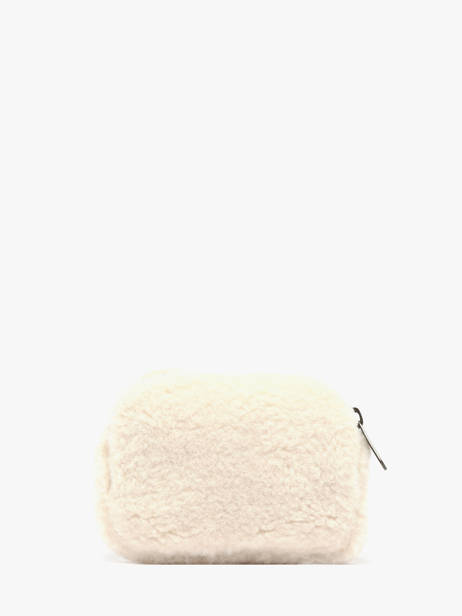 Coin Purse Hindbag Beige teddy TE other view 2