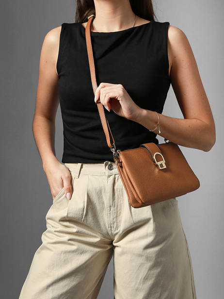 Sac Bandoulière Equestre Cuir Etrier Beige equestre EEQT0143 vue secondaire 1