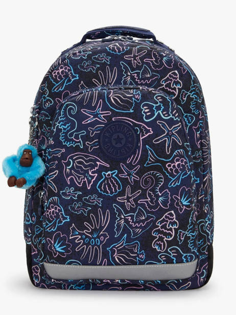 2-compartment Backpack Kipling Blue back to school / pbg PBGI7090