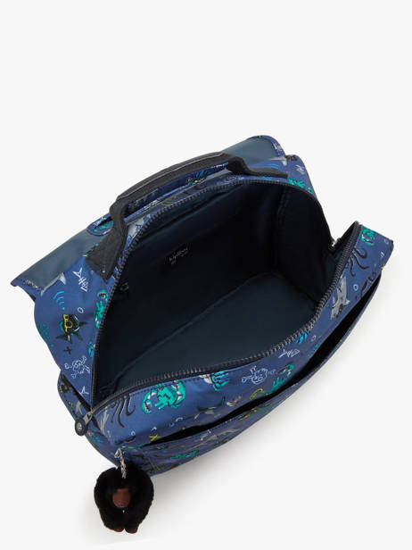 1 Compartment Satchel Kipling Blue back to school / pbg PBGI3652 other view 3
