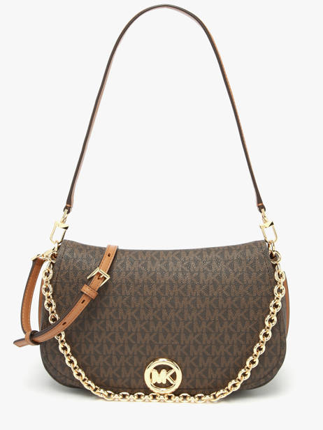 Sac Porté épaule Nolita Cuir Michael kors Marron nolita R6GY5S2B