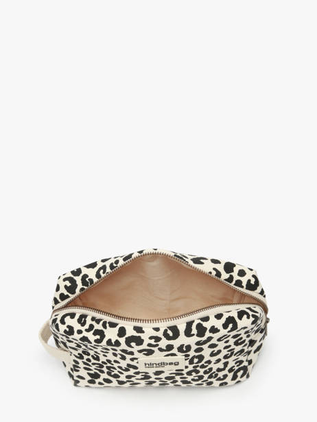 Trousse De Toilette Hindbag Beige leopard LE vue secondaire 1