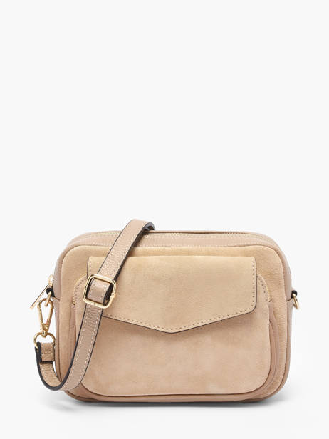 Sac Bandoulière Velvet Caviar Cuir Milano Beige velvet caviar VC25067