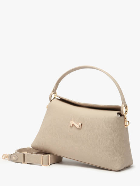 Leather Freesia Shoulder Bag Nathan baume Beige eden 4 other view 2