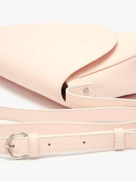 Sac Bandoulière Sunny Cuir Nathan baume Rose n city 6 vue secondaire 3