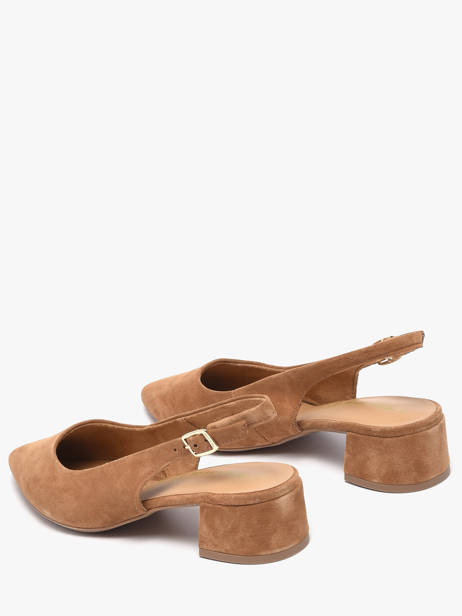 Escarpins En Cuir Tamaris Marron women 42 vue secondaire 3