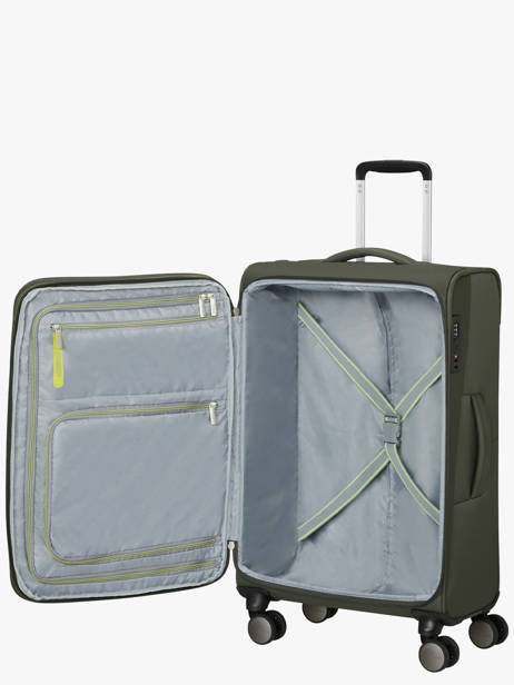 Softside Luggage Wanderlite American tourister Green wanderlite 158077 other view 3