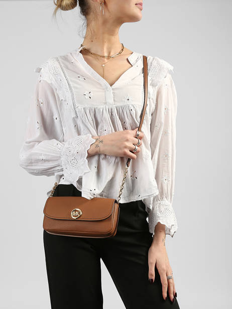 Sac Bandoulière Nolita Cuir Michael kors Marron nolita S6GY5C5L vue secondaire 1