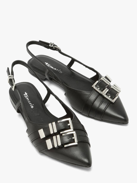 Ballerines En Cuir Tamaris Noir women 46 vue secondaire 1