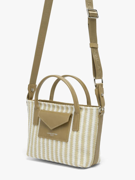Sac Bandoulière Kba Mariniere Osier Lancaster Beige kba mariniere osier 78 vue secondaire 2