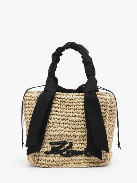 Sac à Main K Signature Papier Karl lagerfeld Beige k signature B2W46073